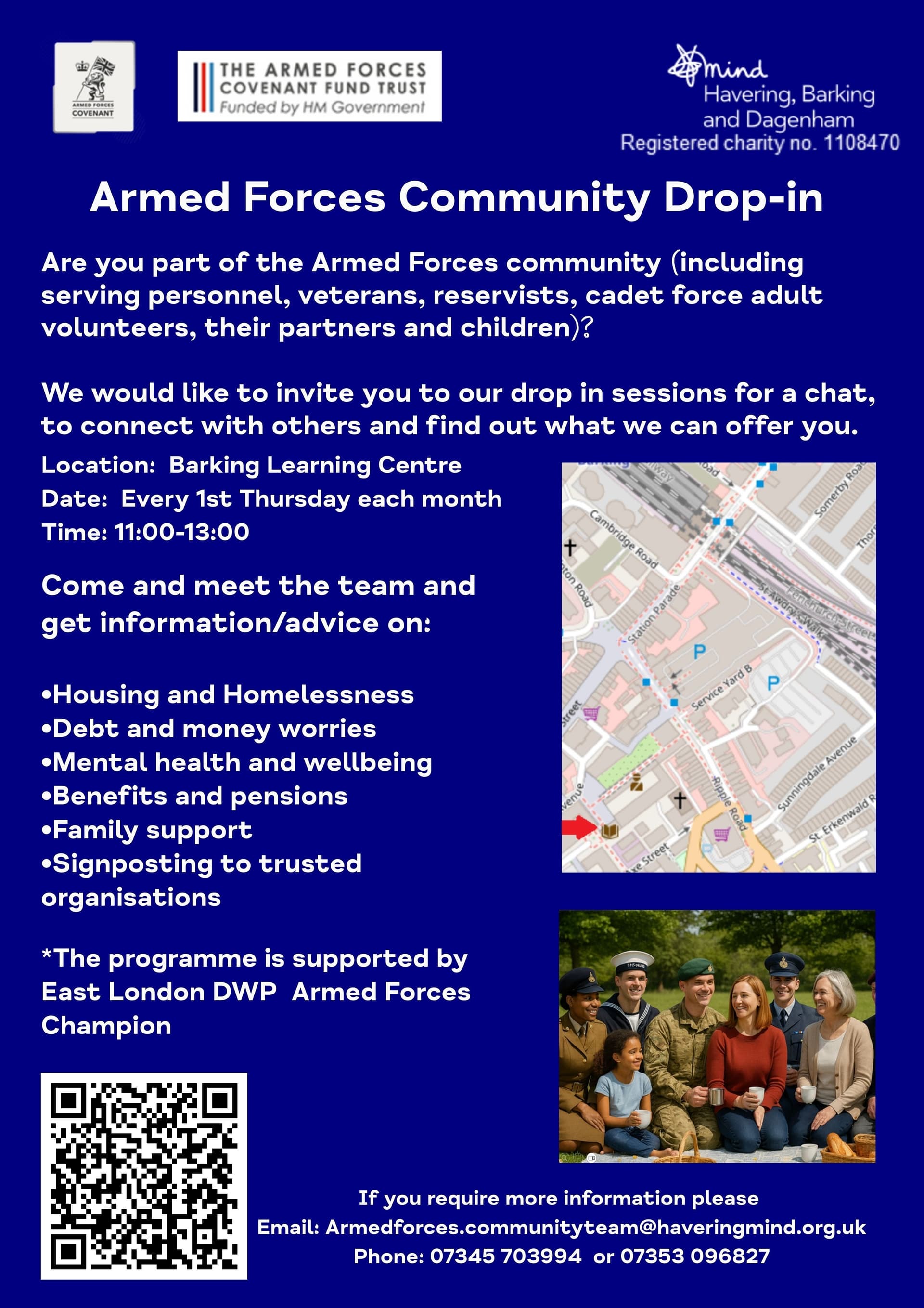 Drop-in details Barking & Dagenham