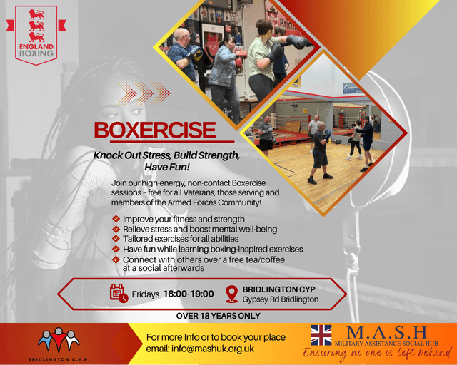 Boxercise with M.A.S.H Knock Out Stress, Build Strength, Have Fun