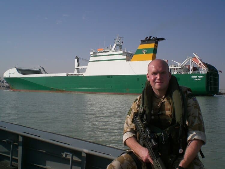 Rich Barratt, former Royal Marine Commando to Cyber Security Professional cover image